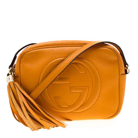 gucci soho disco bag mustard|Gucci soho disco bag discontinued.